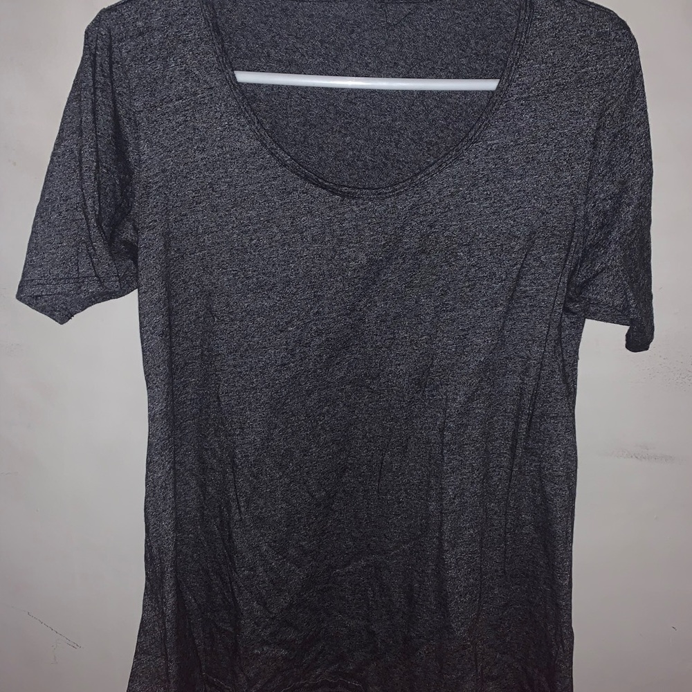 LuLaRoe Charcoal Gray Short Sleeve Top